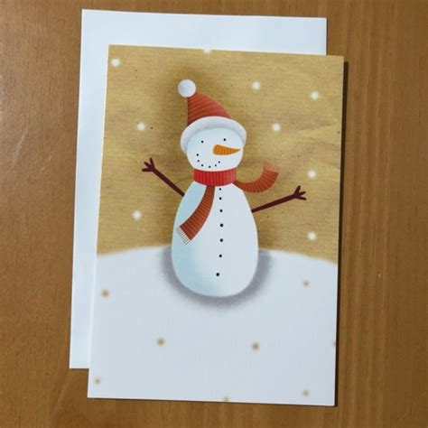 Free: Snowman Christmas Card - Christmas - Listia.com Auctions for Free ...