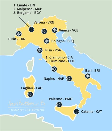 Italy Map Cities And Towns