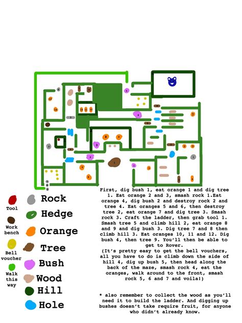 Made this colour coded map to help anyone who’s stuck with the May Day maze! : r/AnimalCrossing