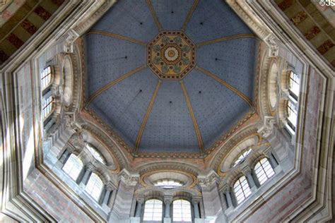 Dome interior of Marseille Cathedral. Marseille, France.