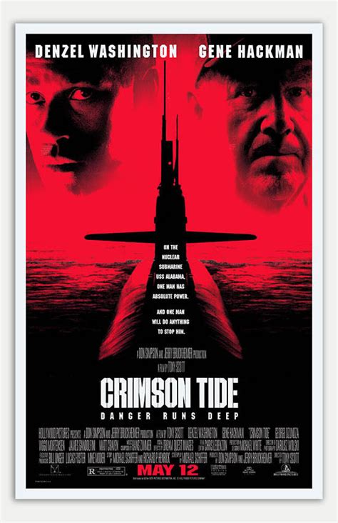 Crimson Tide - 11" x 17" Movie Poster – Mini Movie Posters