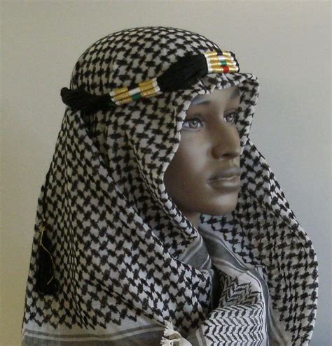 Shemagh/ghutra and agal | Israel clothes, Men dress, Headdress