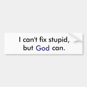 Funny Christian Bumper Stickers & Car Stickers | Zazzle CA