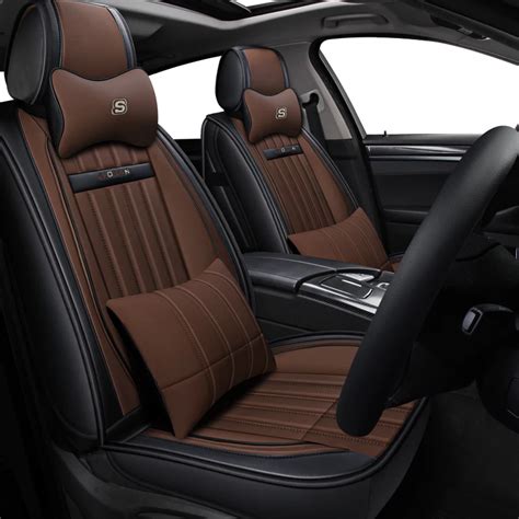 Universal PU Leather car seat covers For Audi A6L R8 Q3 Q5 Q7 S4 RS ...