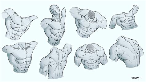 How to Draw the Torso with Simplified Anatomy - Ram Studios Comics