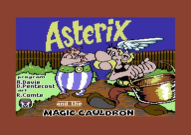 [CSDb] - Asterix and the Magic Cauldron by Top Gun International