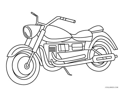 Free Printable Motorcycle Coloring Pages For Kids | Cool2bKids