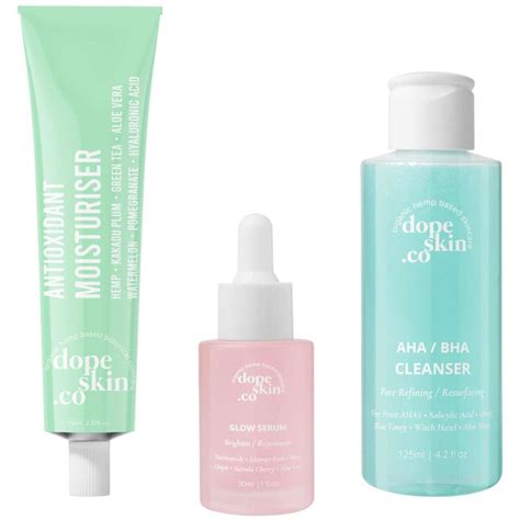 Dope Skin Co 3-Step Brighter Skin Kit with Hemp | Woolworths