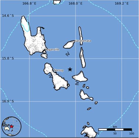 Strong M6.1 earthquake hits Vanuatu - The Watchers