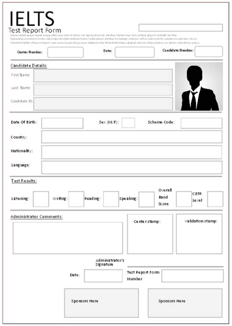 IELTS Certificate Template – Excel Word Templates | Certificate templates, Ielts, Templates