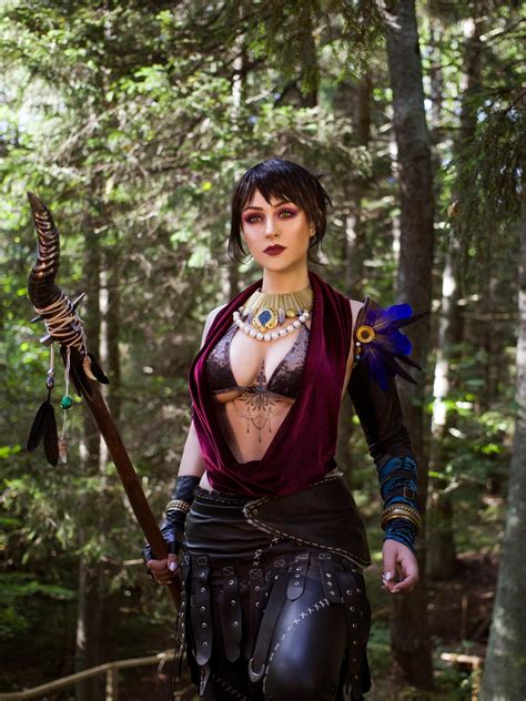 [no spoilers] my beloved Morrigan cosplay : r/dragonage