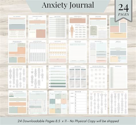 Anxiety Journal, Therapy Journal, Anxiety Coping Skills, Mental Health Bundle, Social Psychology ...