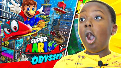 Super Mario Odyssey Gameplay PART 1 - YouTube