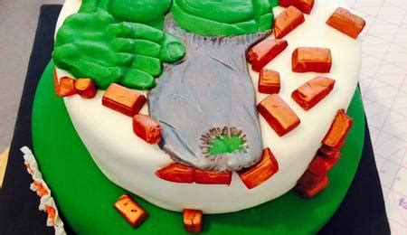 Hulk "smash" Cake - CakeCentral.com