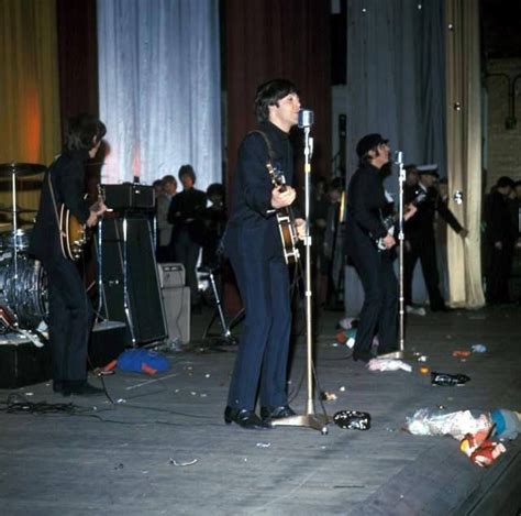 The Beatles' British Tour 1965 | Beatles, Rock clásico, Fotos raras