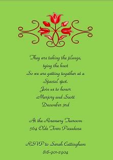 Christmas Holiday Engagement Party Invitations 2023