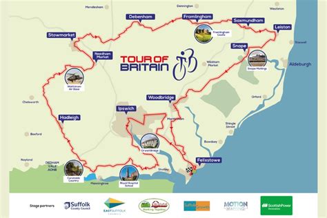 The Tour of Britain Suffolk Route Revealed with Felixstowe to Host Start and Finish | Suffolk Growth