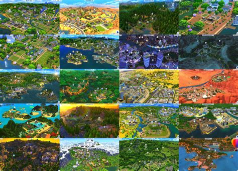 Map Replacements Update for 7/26 Patch - COMPLETE | 20th Century Plumbob on Patreon | Sims 4 ...