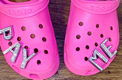 Let It Shine Letter Croc Charm Letters Jibbitz Stocking | Etsy