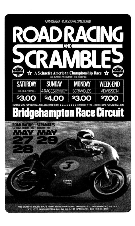 Motorcycles at the Bridge – Bridgehampton Raceway