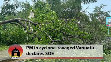 CATEGORY 3 CYCLONE HIT VANUATU : PNG Haus Bung