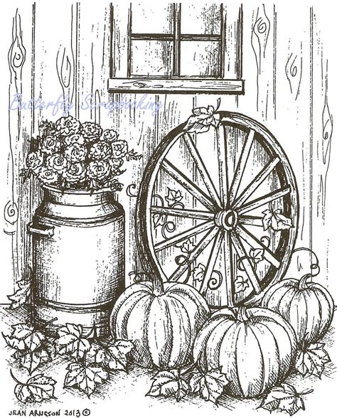 Printable Autumn Coloring Pages For Adults - thiva-hellas