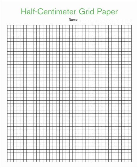 Graph Paper Printable Free Beautiful Printable Grid Paper Template 12 Free Pdf Documents ...