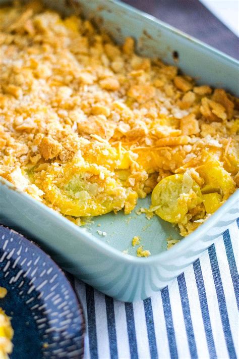 Cheesy Yellow Squash Casserole - Soulfully Made