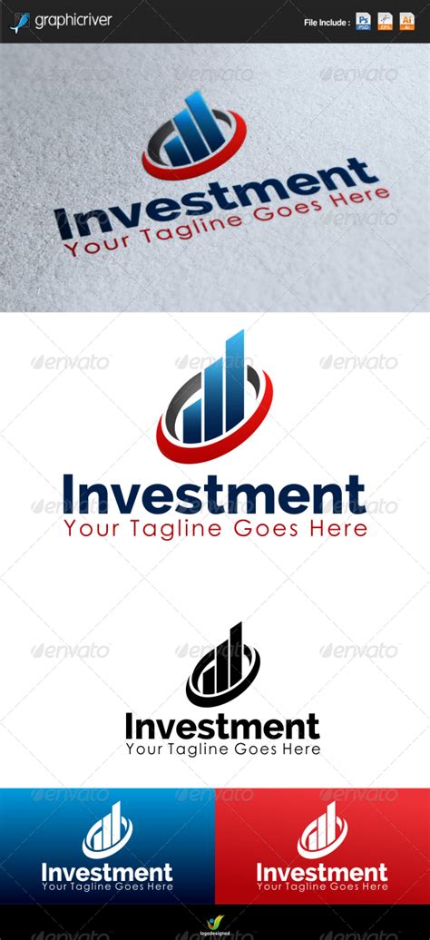 Investment Logo Template | Logo templates, Logo design template, ? logo