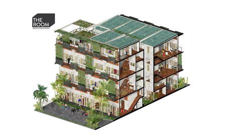 “CITY FOR WOMEN” by The Room Design Studio Design proposal for Housing Design Challenge 2018