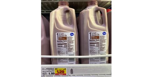 Kroger brand Chocolate Milk (1/2 gal) is JUST $1.29!! - Kroger Krazy