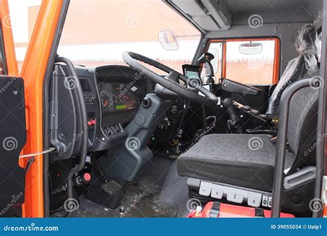 Truck Interior Showing Cargo Space Royalty-Free Stock Photography ...