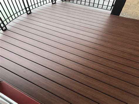 Elegrodeck - A Plastic Decking Board Balcony Installation | Plastic ...