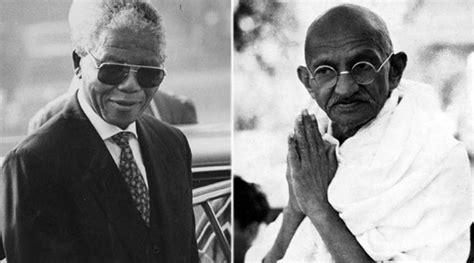 Mahatma Gandhi, Martin Luther King, Nelson Mandela advocated non ...