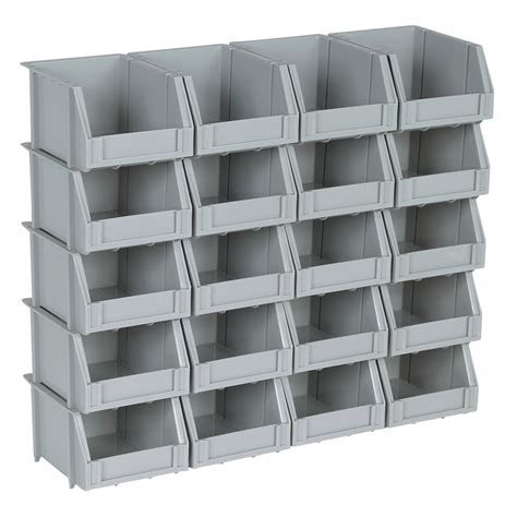 Stackable Metal Storage Bins • Cabinet Ideas