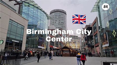 Birmingham City Centre Walk 🇬🇧 Bullring & Grand Central | City Tour UK Travel 2021 - YouTube