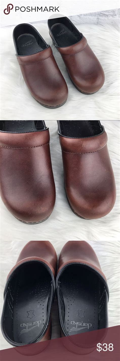 Dansko Leather Clogs Shoes | Leather clogs, Clogs shoes, Clogs