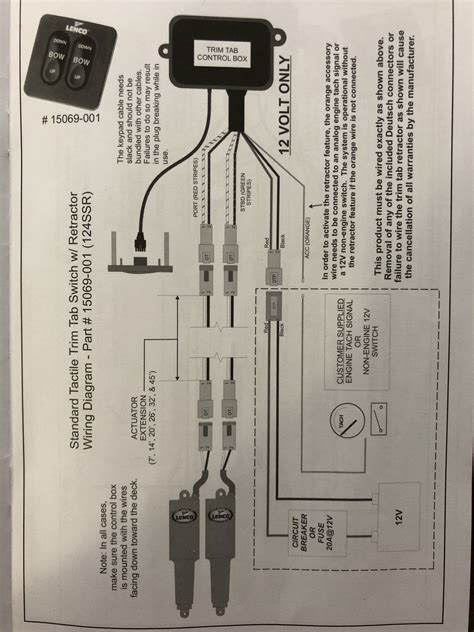 Lenco Trim Tab Switch Wiring Diagram