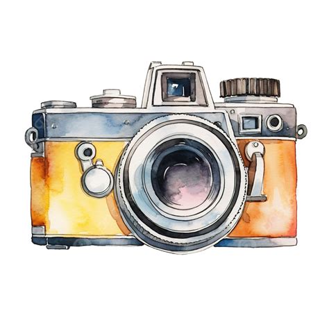 Watercolor Camera Movie, Camera, Watercolor, Cinema PNG Transparent ...