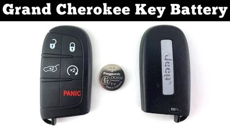 How To Change A Jeep Grand Cherokee Smart Key Fob Remote Battery 2014 ...