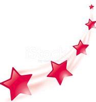 Red Shooting Stars Stock Clipart | Royalty-Free | FreeImages