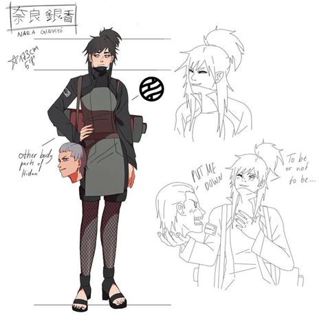 Ginkyo Nara - Naruto OC Reference Sheet by Xravas on DeviantArt | Naruto oc, Naruto shippuden ...