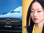 Video: Mercedes-Benz receives backlash over Chinese model's eye makeup | Daily Mail Online