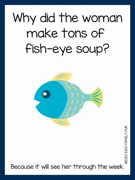 105 Fish Puns - Easy Family Fun- Games, Trivia, and Jokes