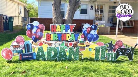 Yard Sign Rental | Happy Birthday Yard Signs | Yard Sign Near Me