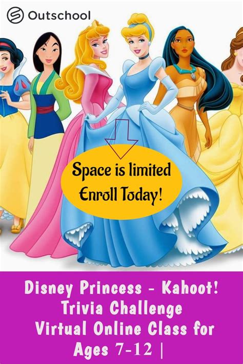 Disney Princess - Kahoot! Trivia Challenge | Small Online Class for ...