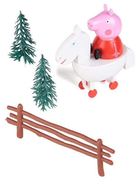 Peppa Wutz Kuchen Dekorationsset 9 cm: Partydeko,und günstige ...