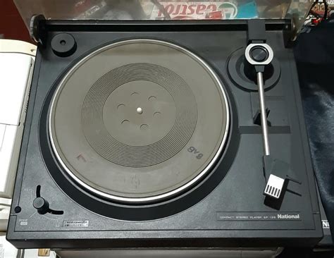 Turntable Compact Stereo Player SF-135 National, Audio, Portable Music ...