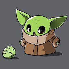 Cartoon Baby Yoda
