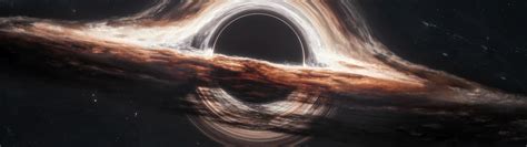 Gargantua black hole Wallpaper 4K, Wormhole, Interstellar, Cosmos